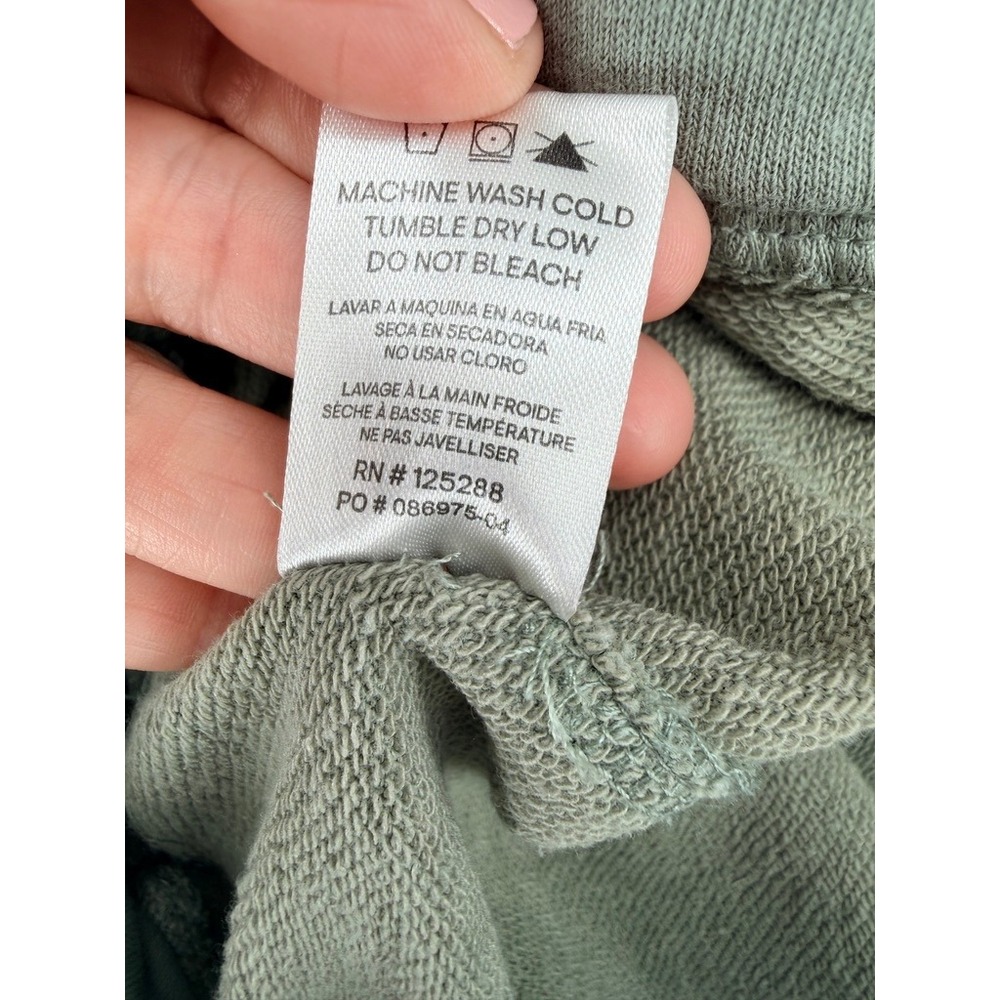 Sage Green Joggers Women Medium Drawstring Lounge Sweatpants Bearpaw - Picture 13 of 16